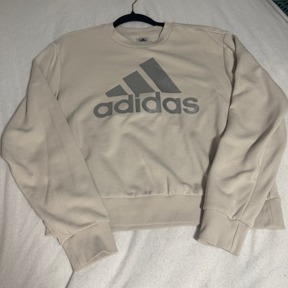 Adidas Women's Cream Sweater